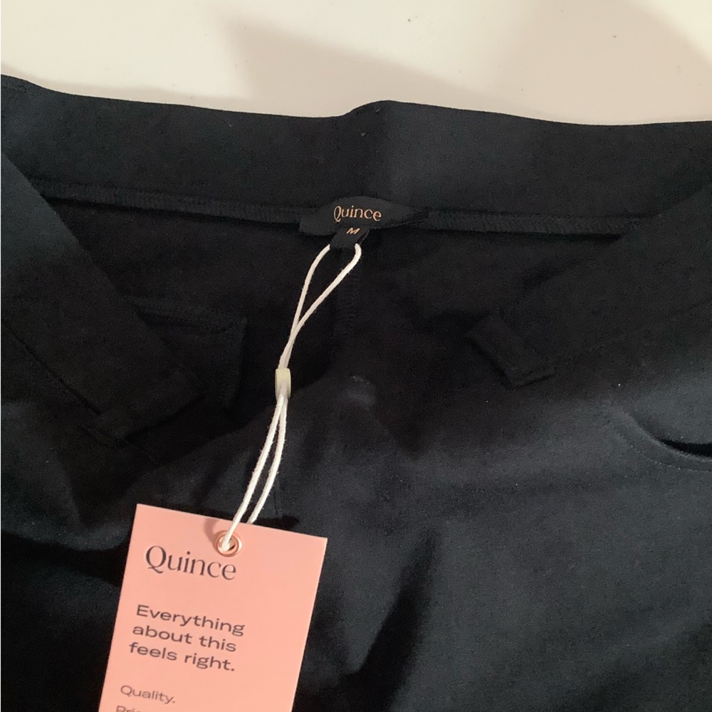 Quince NWT Ultra-Stretch Ponte Straight Leg 4-Pocket Pant Several Sizes - Picture 6 of 8